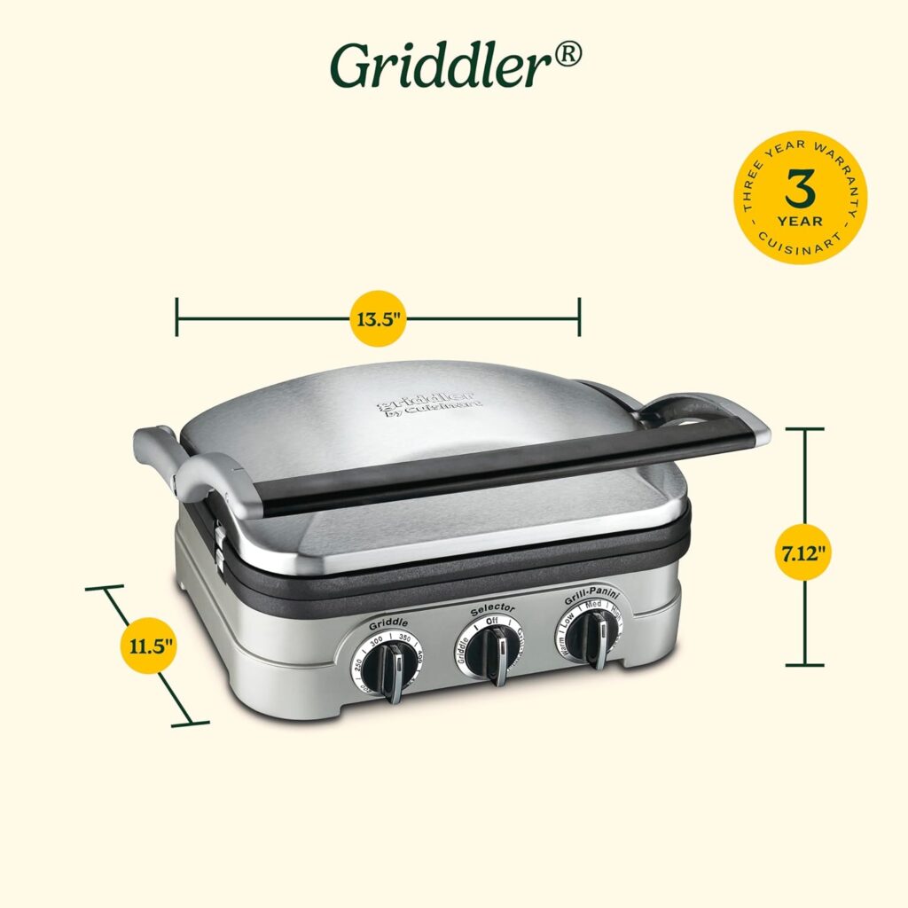 Cuisinart Stainless Steel Griddler