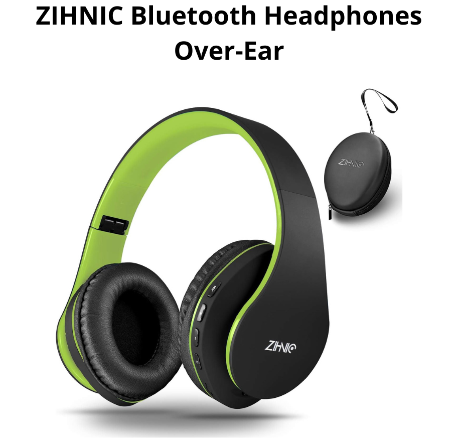 ZIHNIC Bluetooth Headphones Over-Ear