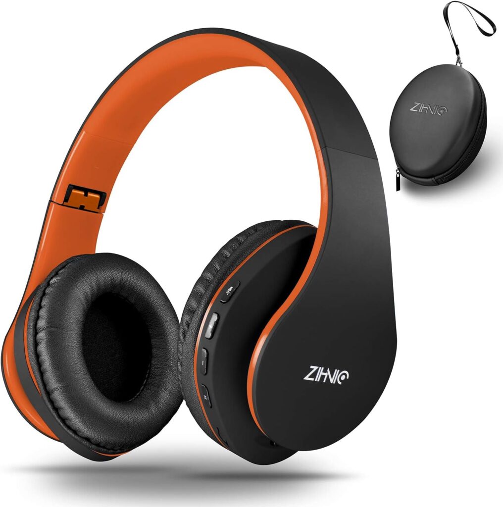 ZIHNIC Bluetooth Headphones Over-Ear