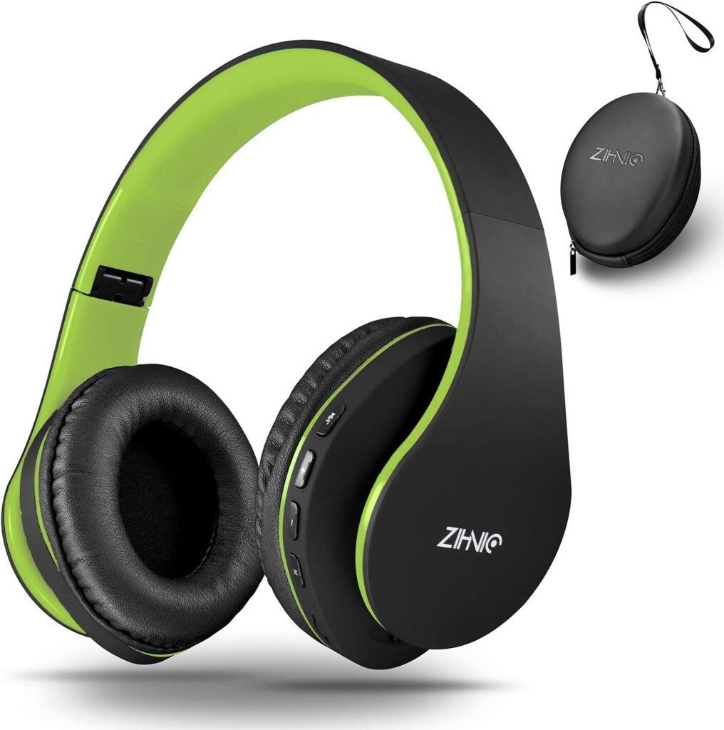 ZIHNIC Bluetooth Headphones Over-Ear